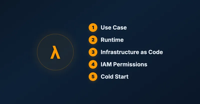 5 Things To Consider For Writing A Lambda Function