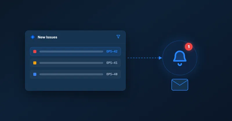 Getting notified about new JIRA issues