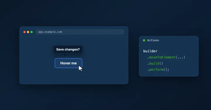 How to test a web app with popups using Selenium